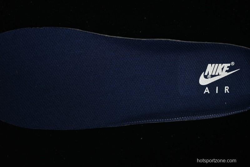 Nike Air Force 1 '07 Low Stussy Collaboration White Blue Chocolate Low-Top Casual Sneakers - KK1988-061