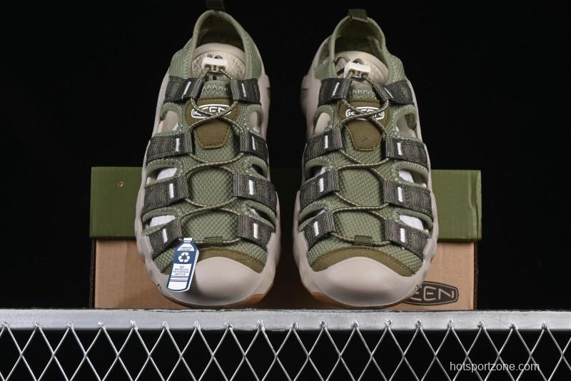 Keen Newport H2 Outdoor Sports Water Sandals with Drainage and Toe Protection - 1026686GREEN