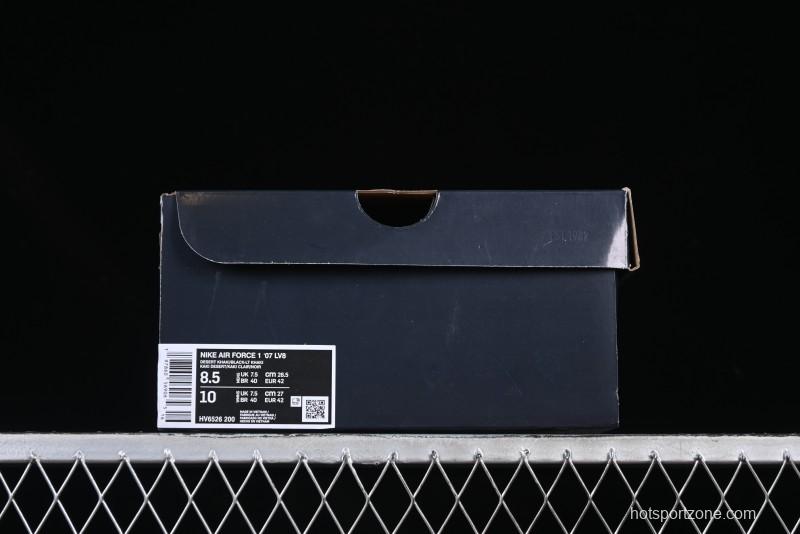 Nike Air Force 1'07 Low Casual Sneakers with Full-Length Air Cushion - HV6526-200