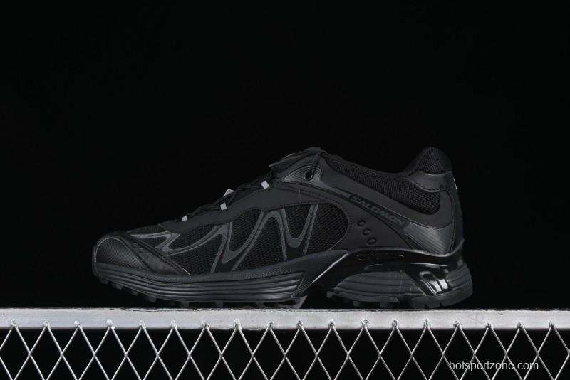 Salomon XT-Wings 2 All-Black Trail Running Sneakers - Sleek Performance and Style