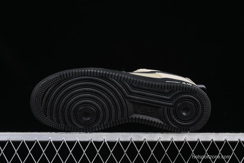 Nike Air Force 1'07 Low Casual Sneakers with Full-Length Air Cushion - HV6526-200