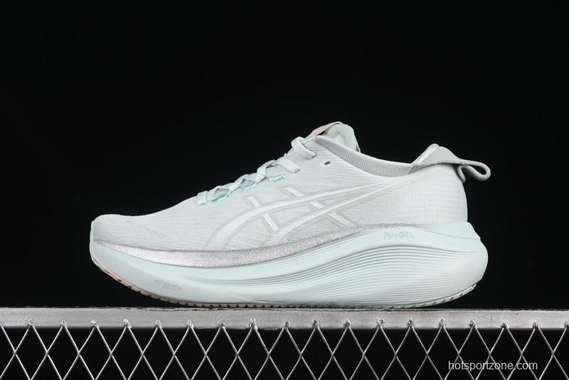 Asics Gel-Nimbus 27 Retro Breathable Casual Shoes with Cushioning for Men - 1011B958-300
