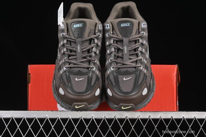 Nike P-6000 Prm Retro Casual Sneakers with Layered Design - CD6404-202