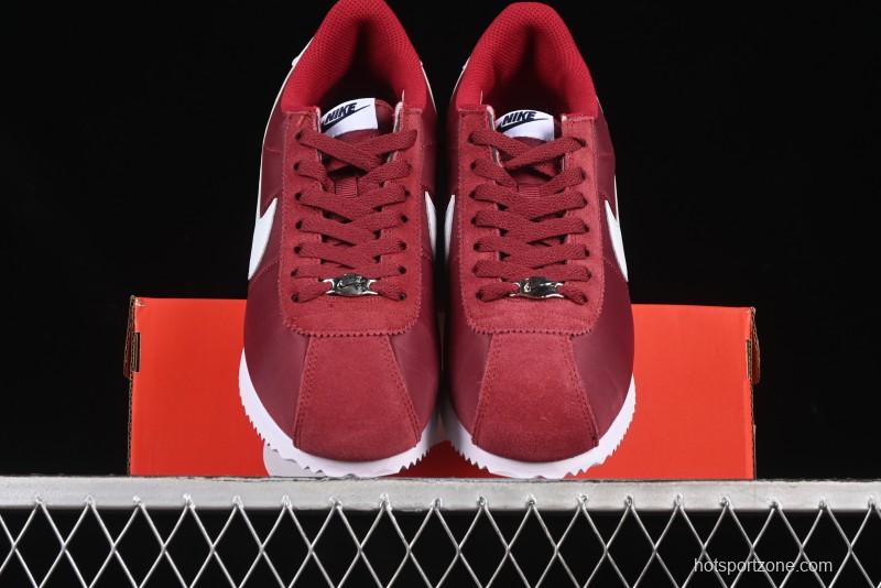 Nike Classic Cortez Leather Retro Running Shoes - DZ2795-600