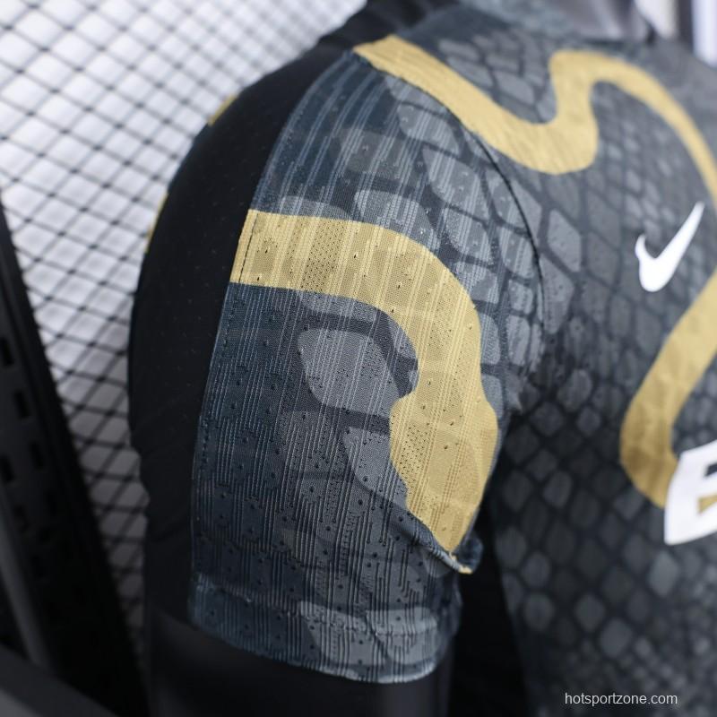 Player Version 25/26 Chelsea Bingx Black with Snake Pattern Design Jersey