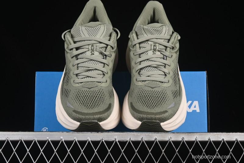 HOKA ONE ONE Bondi 9 Cushioned Running Shoes with Soft EVA Midsole - 1162011 SSSC