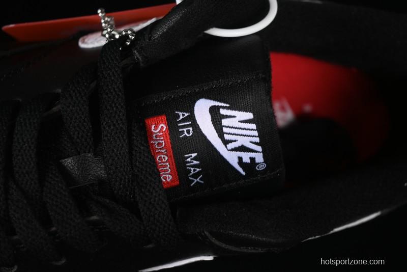 Nike Air Max 1 Retro Running Shoes with Half-Sole Air Cushion - HF8813-001