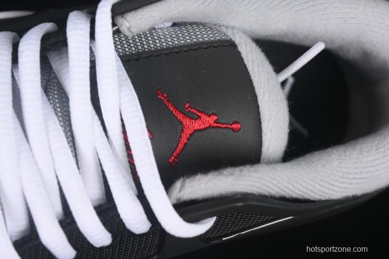 Nike Air Jordan 4 Remastered Sneakers in Black Grey White - HV5184-010