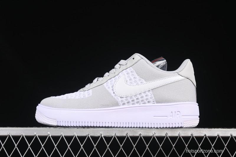 Nike Air Force 1 '07 Low 2.0 Flyknit Casual Sneakers with Full-Length Air Cushion - CI0051-500