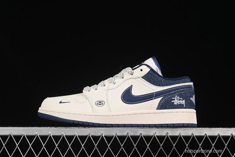 Nike Travis Scott x Fragment Design x Air Jordan 1 Low OG SP AJ1 Sneakers - XS6086-562