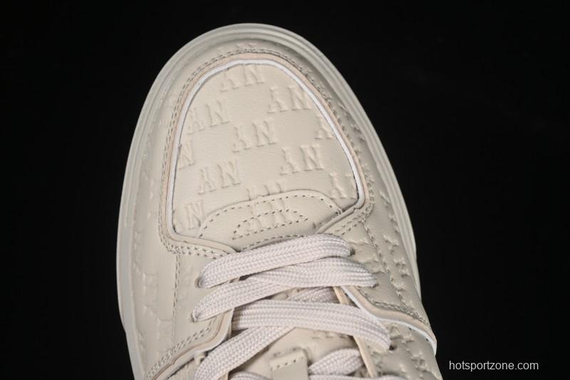 New York Yankees Chunky Liner Mid Denim Monogram Platform Sandals - 3ASXE015N50CRS