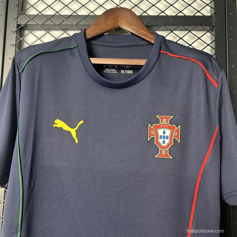 2025 Portugal Navy Pre-Match Jersey