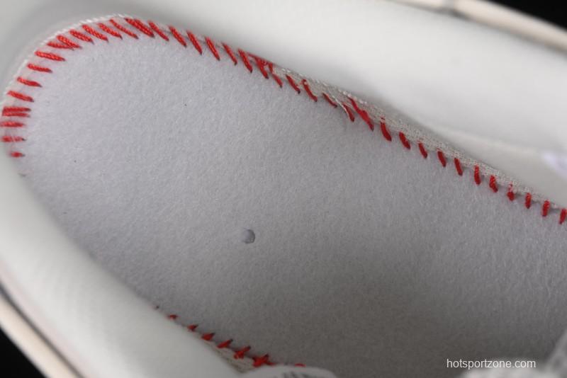 Nike Air Force 1 '07 Low LV Collaboration Two-Tone Red Heel Drawstring Casual Sneakers - DM6868-084