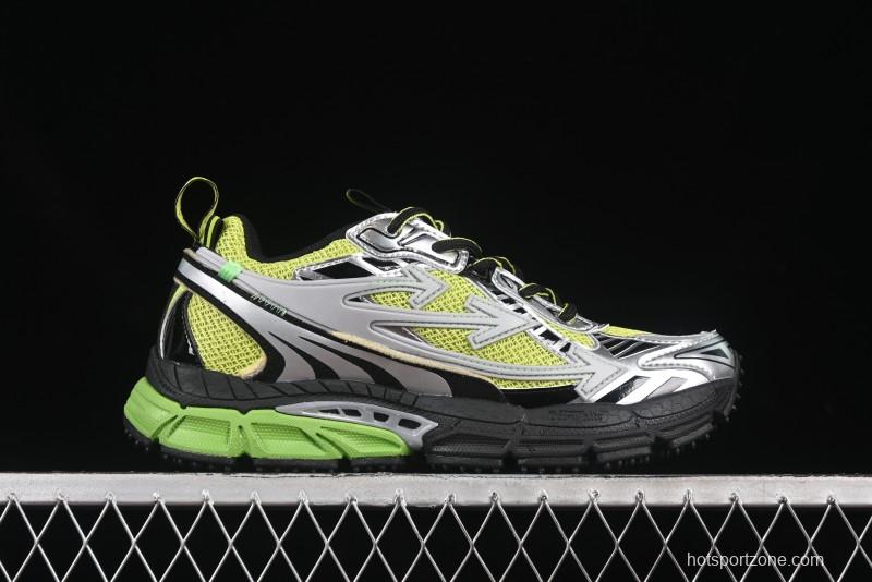 Off-White Be Right White Green Low-Top Lifestyle Casual Shoes - X.E5