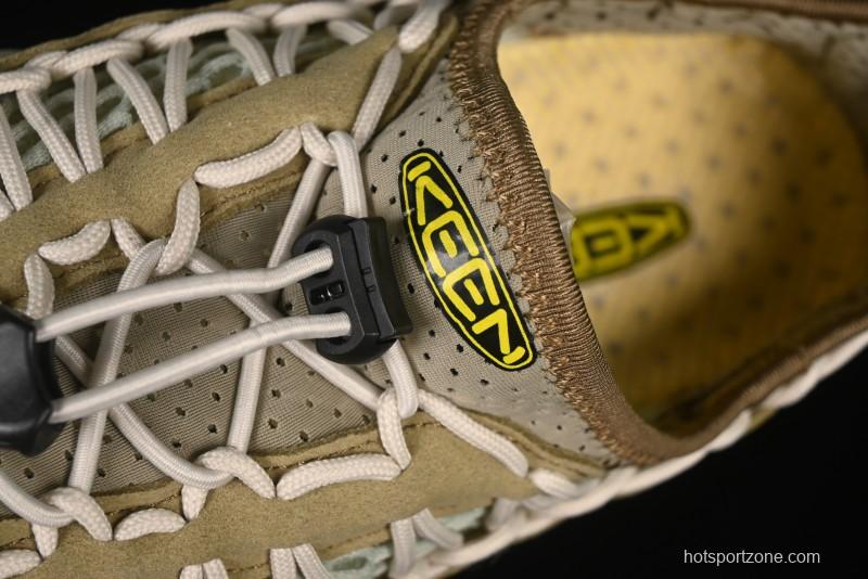 Keen Uneek Flat-M Woven Elastic Strap Outdoor Water Sports Sandals - 1014097