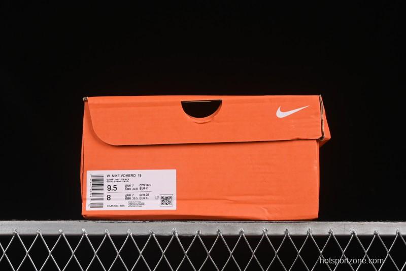 Nike Air Zoom Vomero 18 Lunar Retro Running Shoes with Full-Length Zoom Air Cushion - HM6804-105