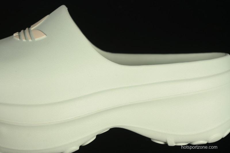 Adidas Adifom Stan Smith Slip-On Chef Mule Sandals with Eco-Friendly Foam - JH7467