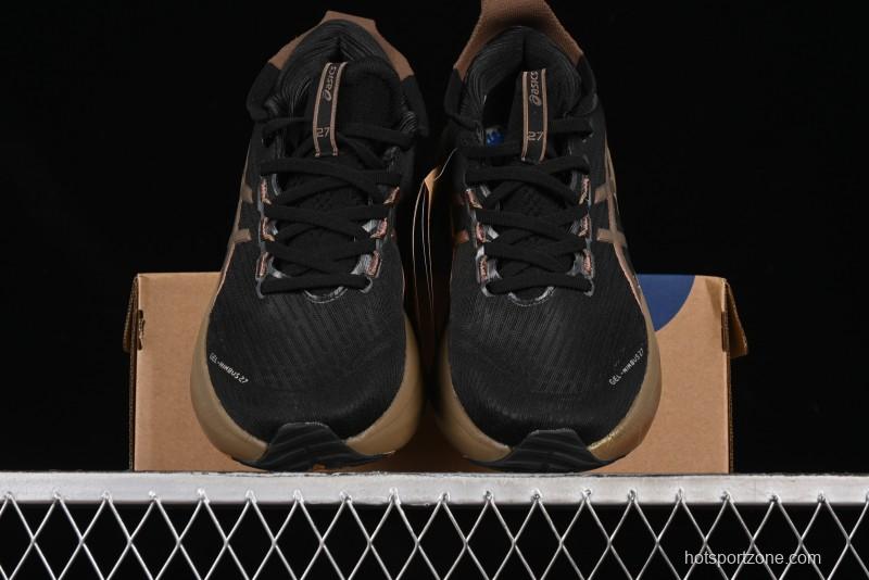 Asics Gel-Nimbus 27 Retro Breathable Casual Shoes Cushioned Durable Running Shoes for Men - 1011C095-001