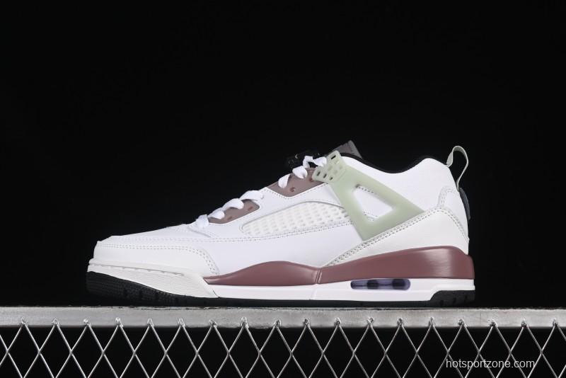 Nike Jordan Spizike Low Retro Blue Hybrid Sneakers with Air Jordan 3, 4, 5, 6 Design Elements - HV5974-111