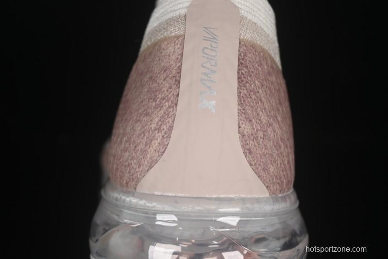 Nike Vapormax Flyknit Breathable Casual Running Shoes with Full-Length Air Cushion - 849557-202