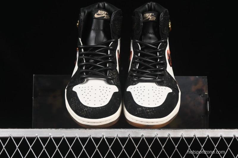 Nike Air Jordan 1 High Retro OG "CNY" Basketball Shoes with Traditional Chinese Auspicious Elements - IB3165-091