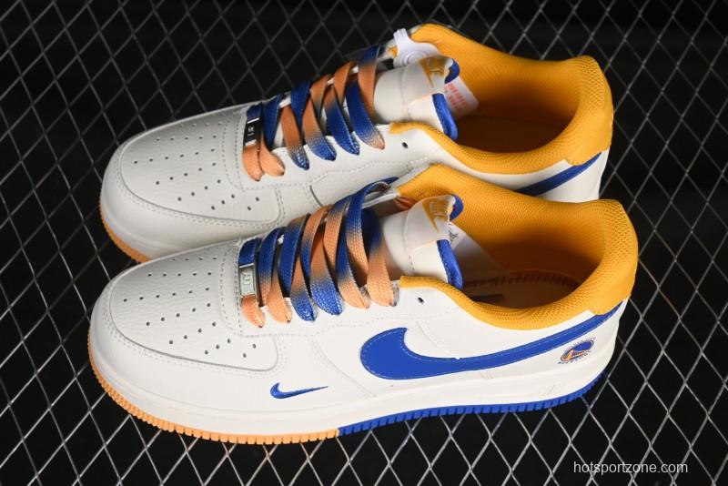Nike Air Force 1 '07 Low NBA Collaboration Golden State Warriors Casual Sneakers - CS5288-005