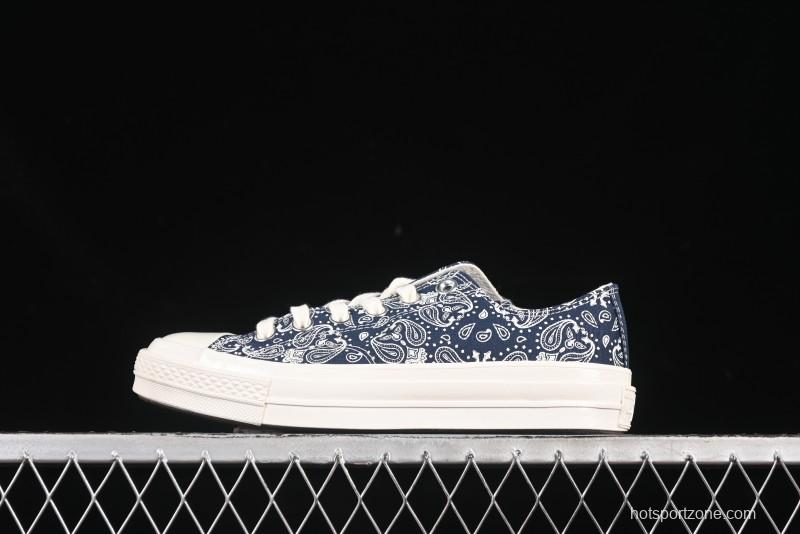 Converse Chuck 1970s Low Top Casual Sneakers with Paisley Pattern - A15751C