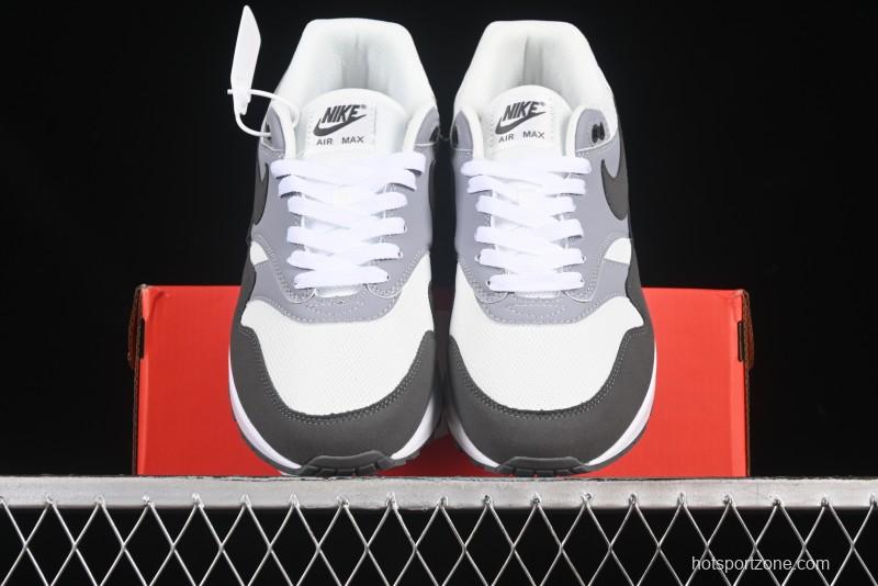 Nike Air Max 1 Retro Running Shoes with Half-Sole Air Cushion - HM9936-001