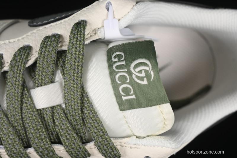 Nike Air Force 1'07 Low Gucci Collaboration Green Grey Pattern Casual Sneakers - XS1958-563