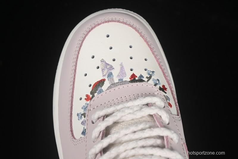 Nike Air Force 1'07 Low Casual Sneakers with Full-Length Air Cushion - IB8874-111