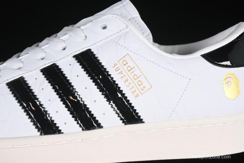 Adidas Bape Superstar JR2701 Shell Toe Casual Sneakers - JR2701