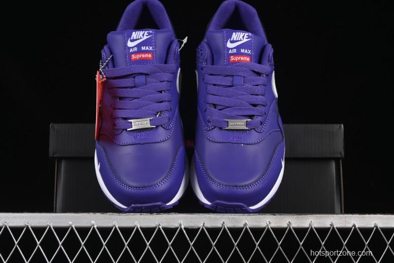 Nike Air Max 1 Retro Running Shoes with Half-Sole Air Cushion - HF8813-500