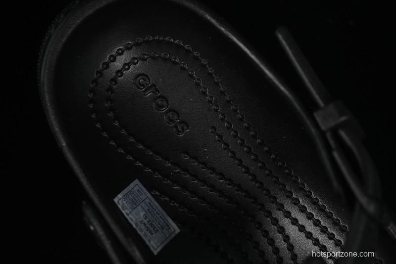 Crocs Mary Jane Classic Simple Casual Beach Clog Sandals - B.D4