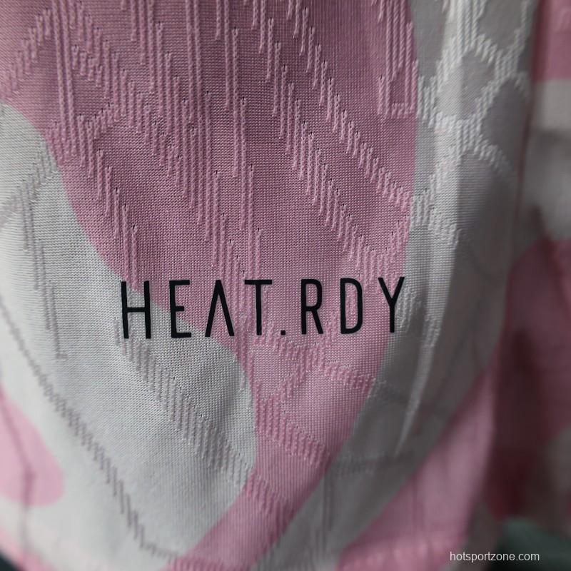 Player Version 25/26 Flamengo Pink with Marble Pattern Jersey