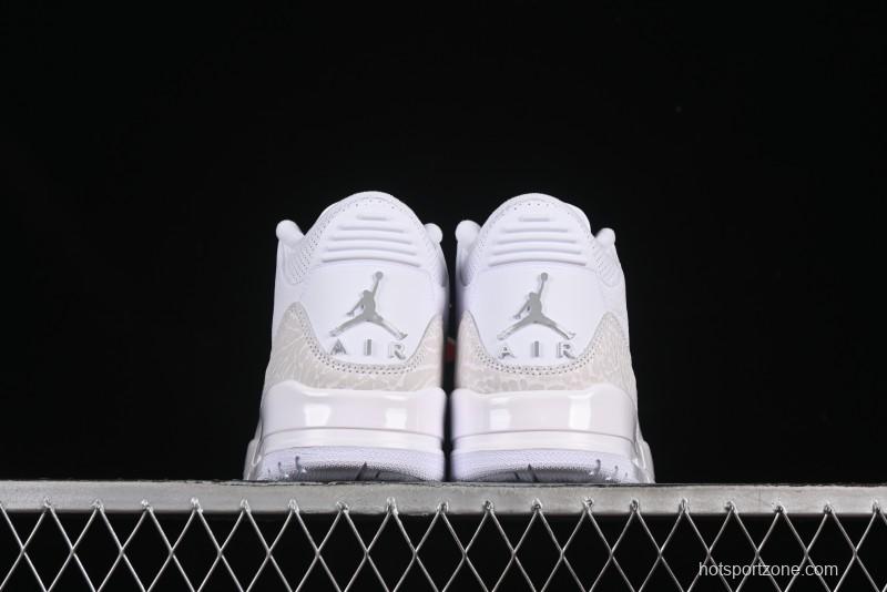 Nike Air Jordan 3 Retro Pure Money Sneakers - CT8532-111