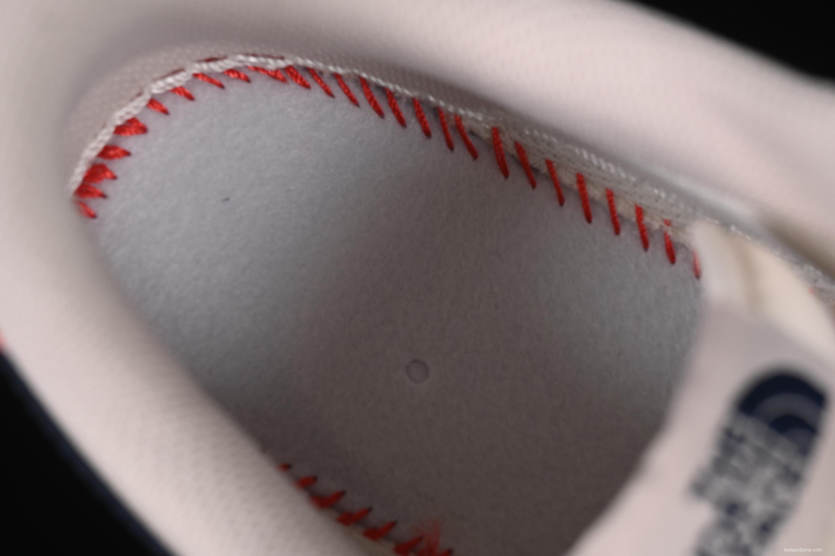 Nike Air Force 1 '07 Low The North Face Collaboration Red Heel Navy Blue Casual Sneakers - XX3168-133