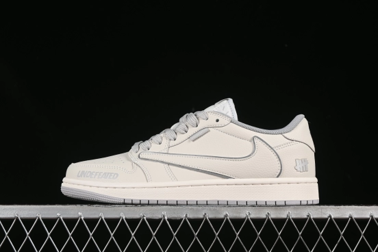 Nike Travis Scott x Fragment Design x Air Jordan 1 Low OG SP AJ1 Collaboration Sneakers - DF1845-532
