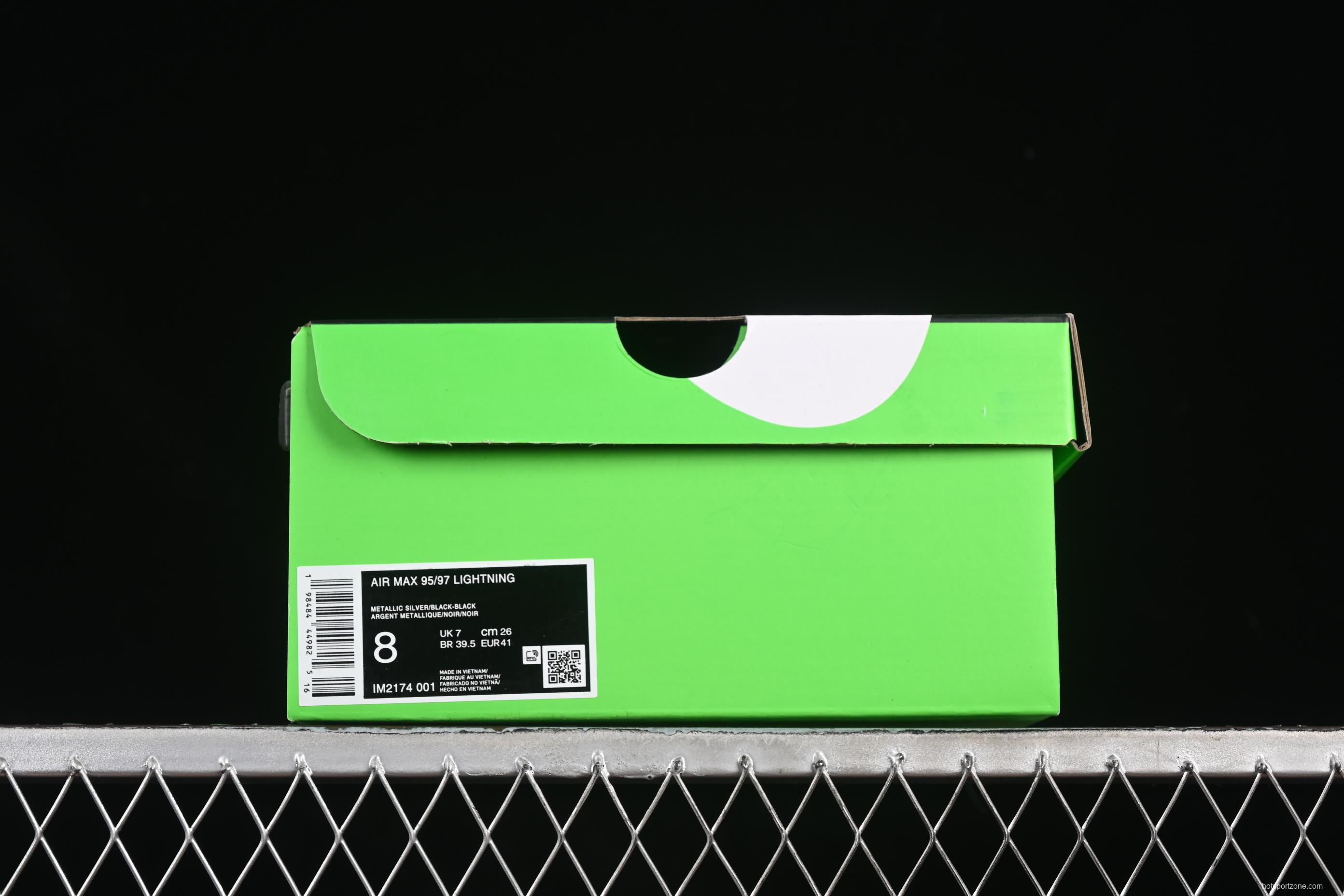 Nike Air Max 95/97 Retro Running Shoes with Full-Sole Air Cushion - IM2174-001