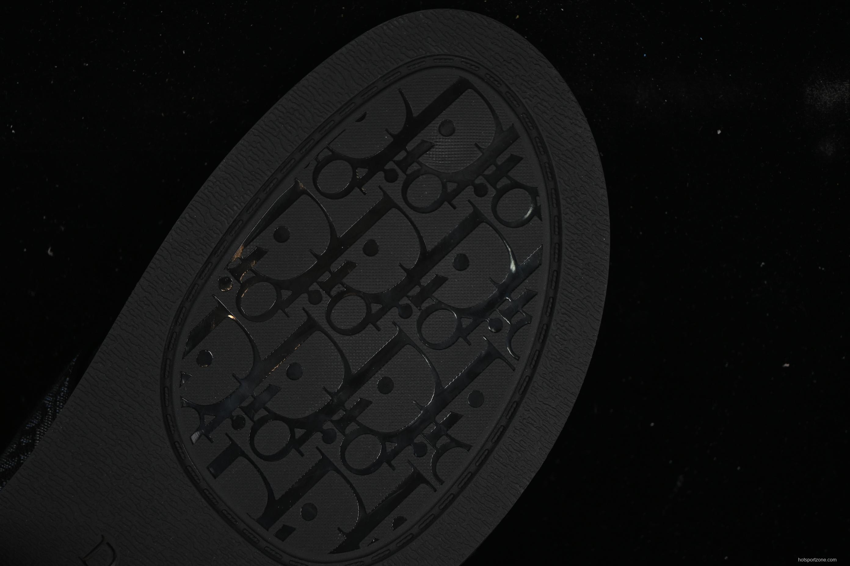 Dior Alias Oblique Summer Men's Lace-Up Casual Sandals with Cross-Strap Design - 3SA126ZSA