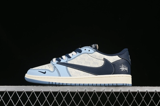 Nike Travis Scott x Fragment Design x Air Jordan 1 Low OG SP Sneakers - XZ5749-010