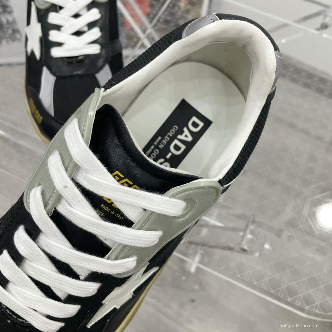 2024 Unisex GGDB Black White Grey Mesh Leather Sneakers