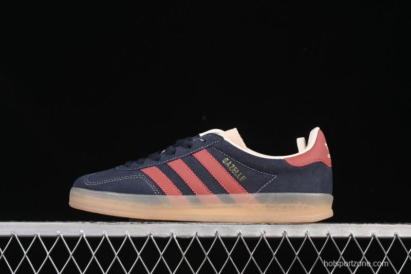 Adidas Originals Gazelle Indoor Retro Casual Slip-Resistant Wear-Resistant Low-Top Skate Shoes - JH5404