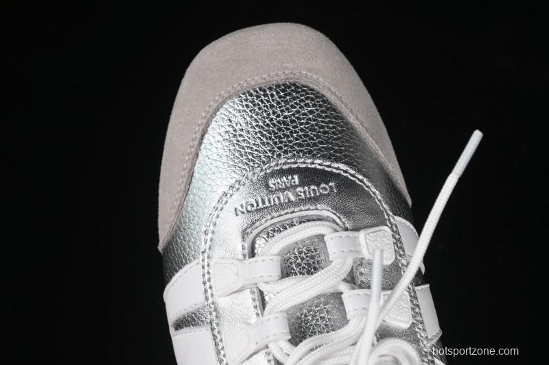 Louis Vuitton Sneakerina Round Toe Lace-Up Ballet Style Flat Training Shoes - N.F6