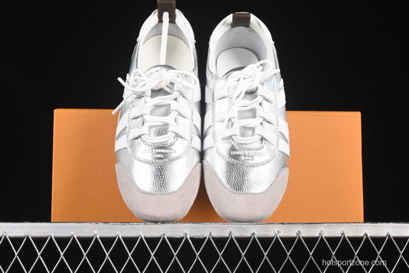 Louis Vuitton Sneakerina Round Toe Lace-Up Ballet Style Flat Training Shoes - N.F6