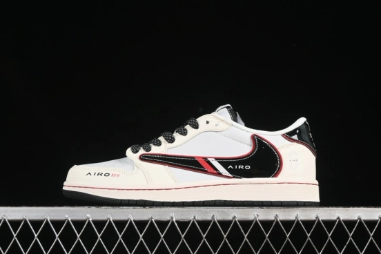 Nike Travis Scott x Fragment Design x Air Jordan 1 Low OG SP AJ1 Low-top Casual Skate Shoes - FC1688-238