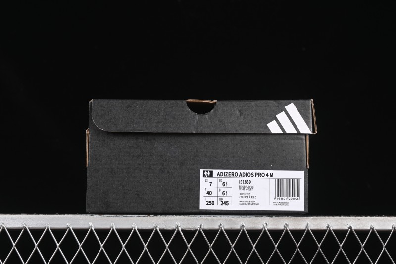 Adidas Adizero Adios 4 Men's Running Shoes Lightweight Breathable Low-Top - JS1889