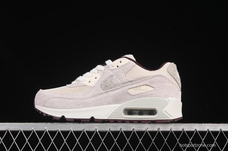 Nike Air Max 90 Retro Running Shoes with Visible Air Cushion - HQ1712-001