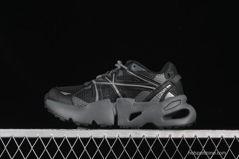 New York Yankees MLB Dome Runner Thick Sole Hollow Out Height Increasing Casual Running Shoes - 3ARND015N50BKS