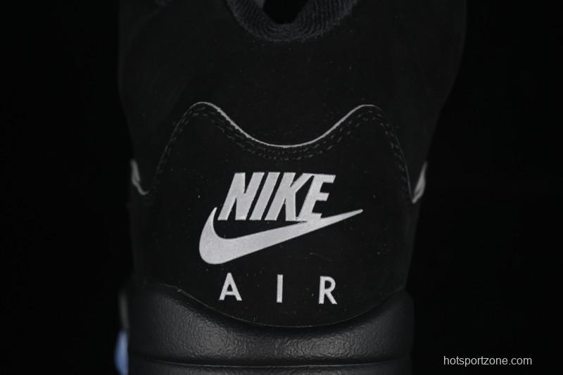 Nike Air Jordan 5 Black Metallic Reimagined Basketball Shoes HF3975-001