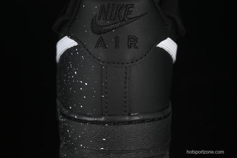 Nike Air Force 1'07 Low White Starry Splatter Casual Sneakers - ZH0316-090